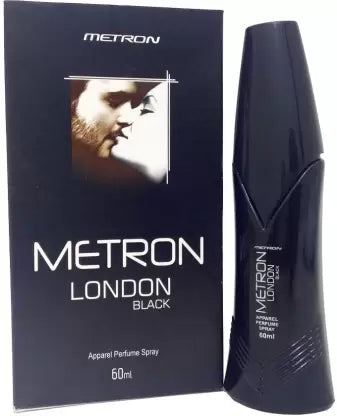 METRON London black Perfume - 60 ml  (For Men)